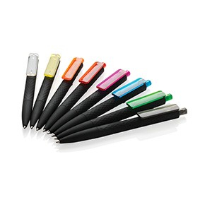 Zwarte Diamant Pen - Geel