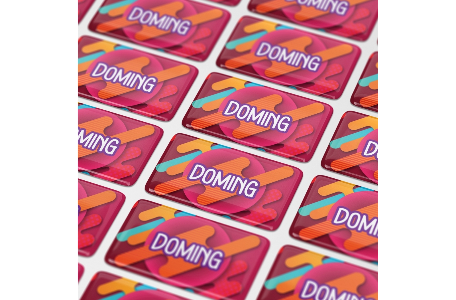 Duurzame Doming Sticker - Aarschot