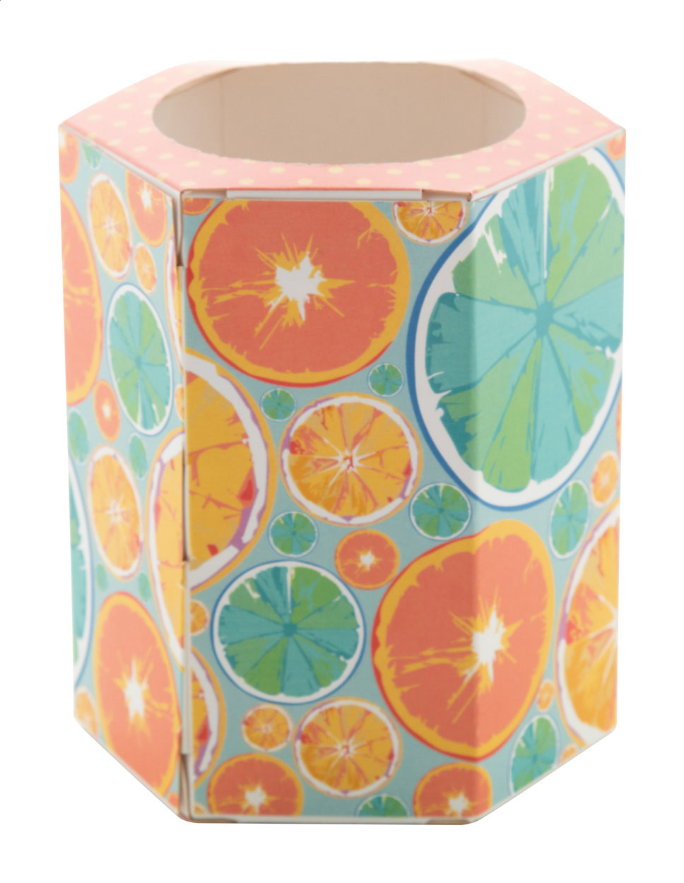 Hexagon Papier Pennenhouder - Zutendaal