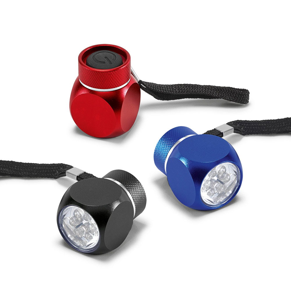 Aluminium zaklamp met 6 LED's - Zuienkerke