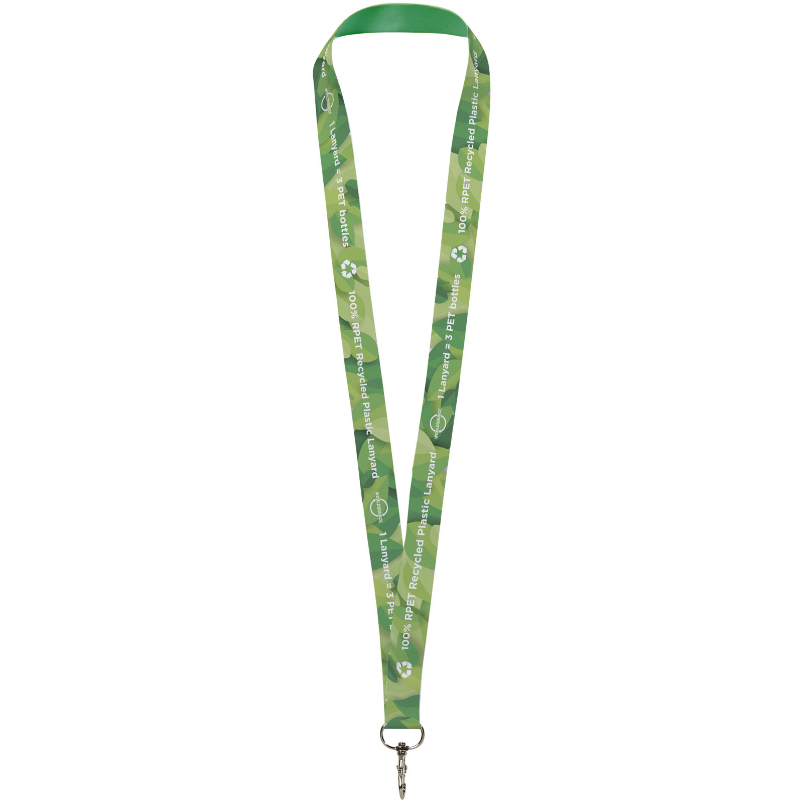 Gerecycled PET-sleutelhanger - Melle