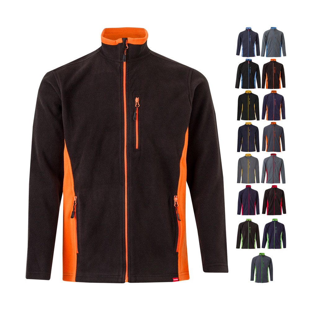 Tweekleurige Fleece Jas - Maldegem