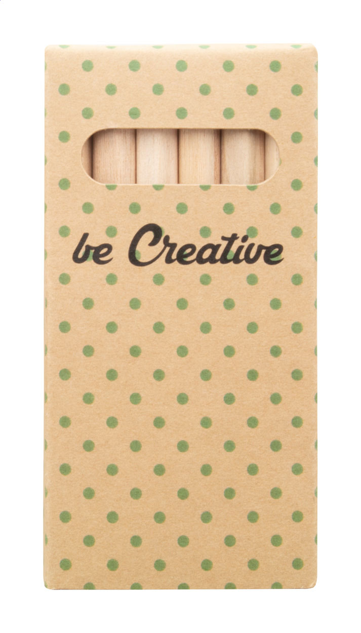 Eco Kleurpotlood Set 6 - Zeveren