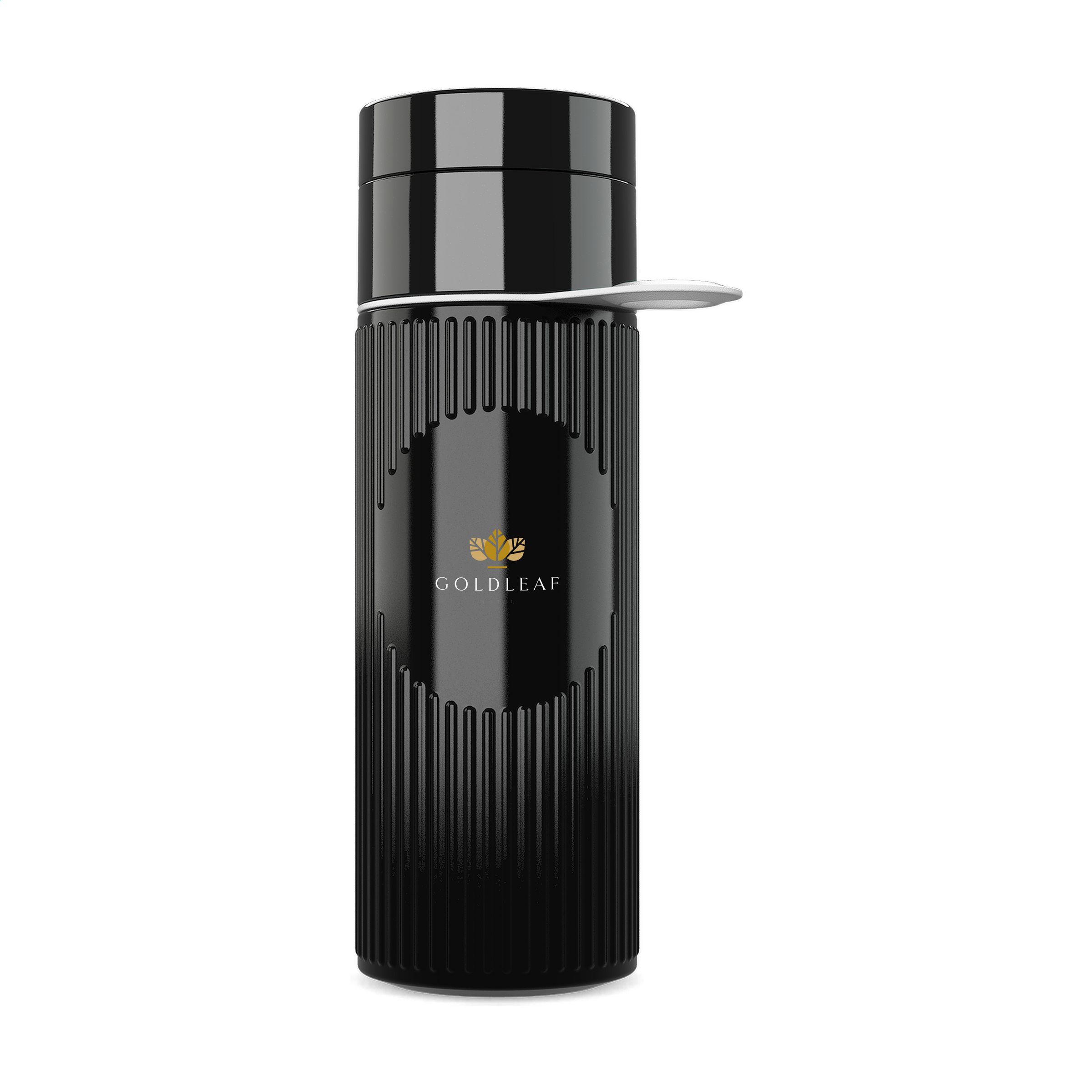 Atlantis Ring Fles Zwart 500 ml - Woumen