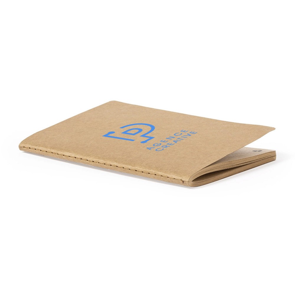Recycled Kartonnen Notitieboek - Haaltert bedrukken met logo