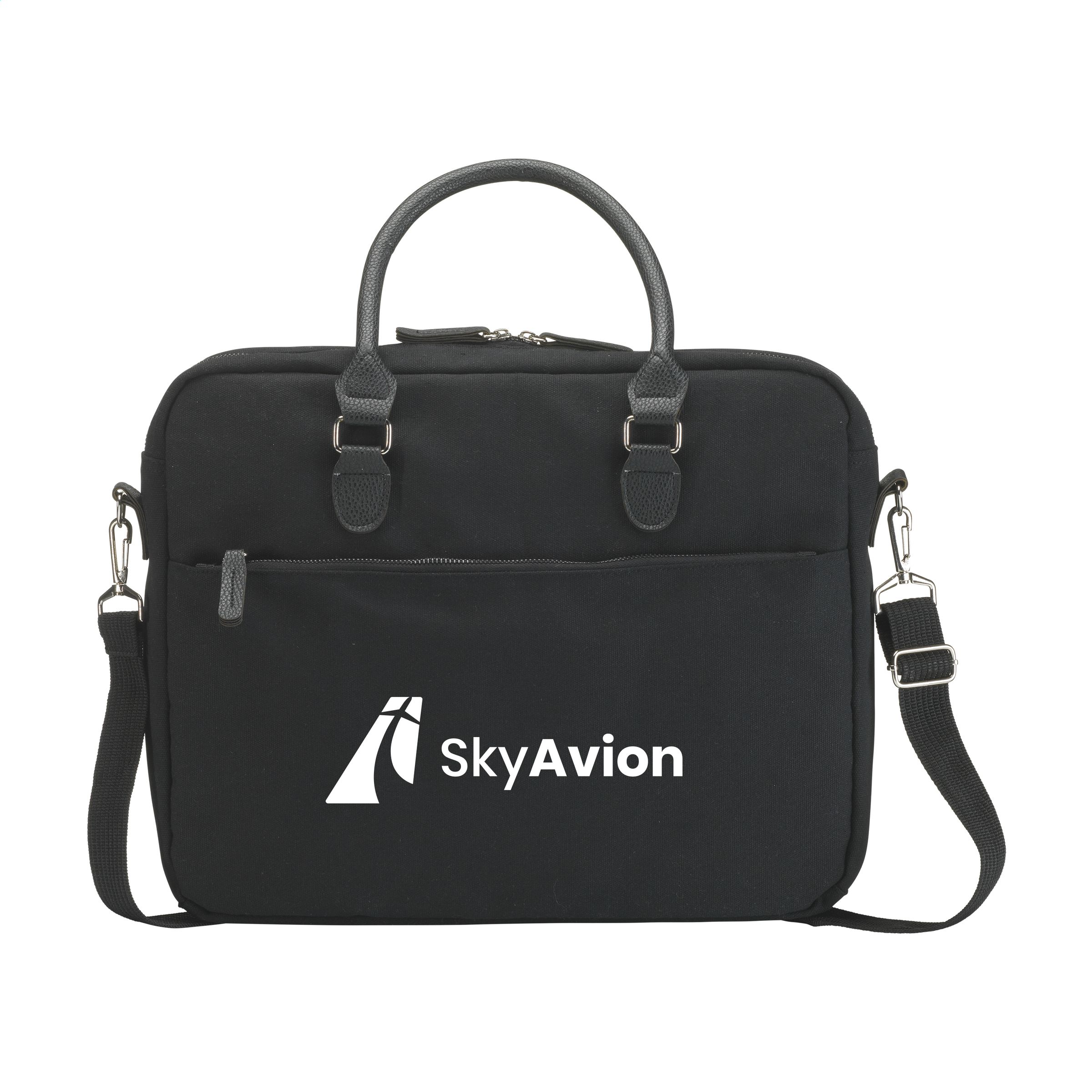 Recycled Canvas Laptop Tas - Brugge