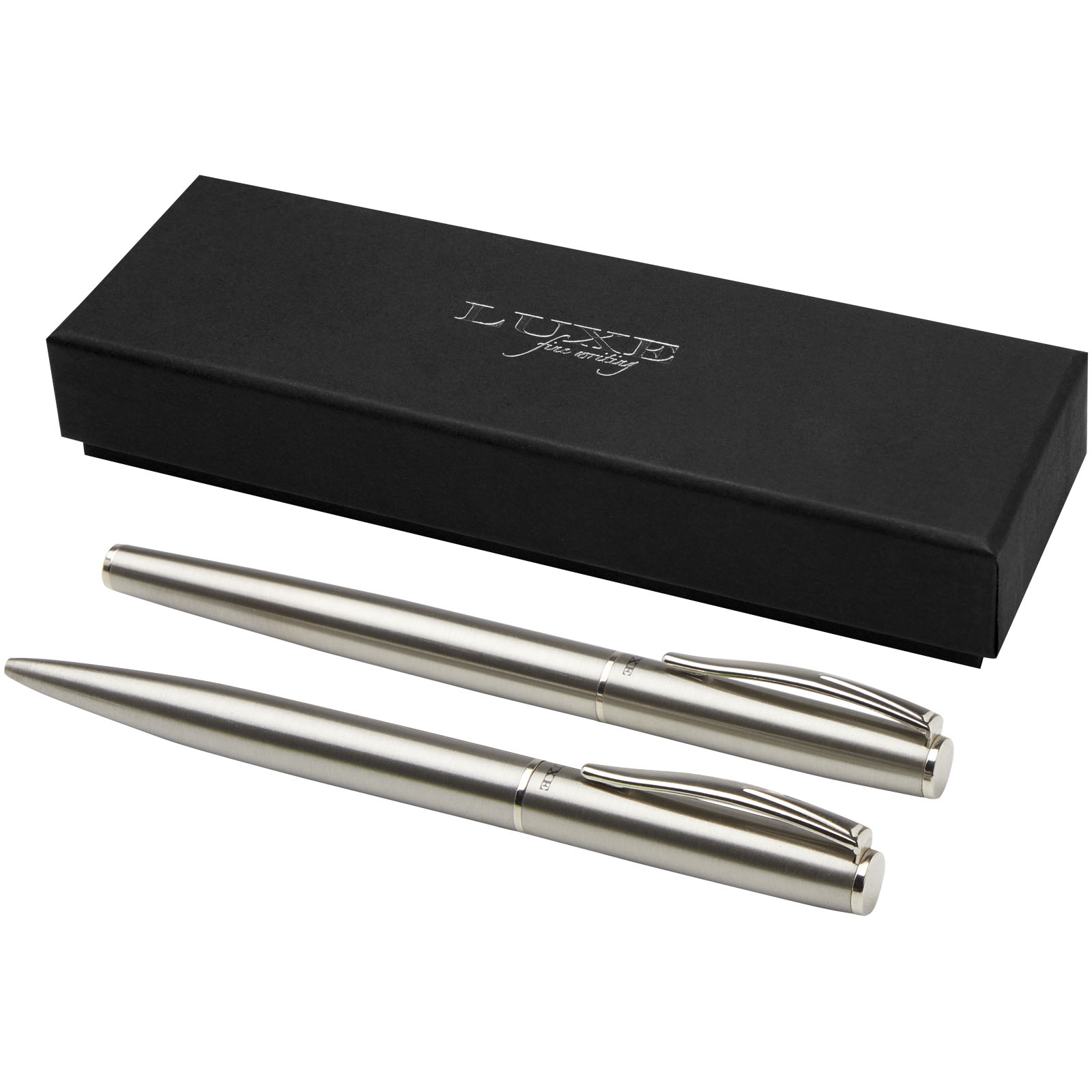 Hergebruikte RVS Balpen en Rollerball Pen Set - Ardooie