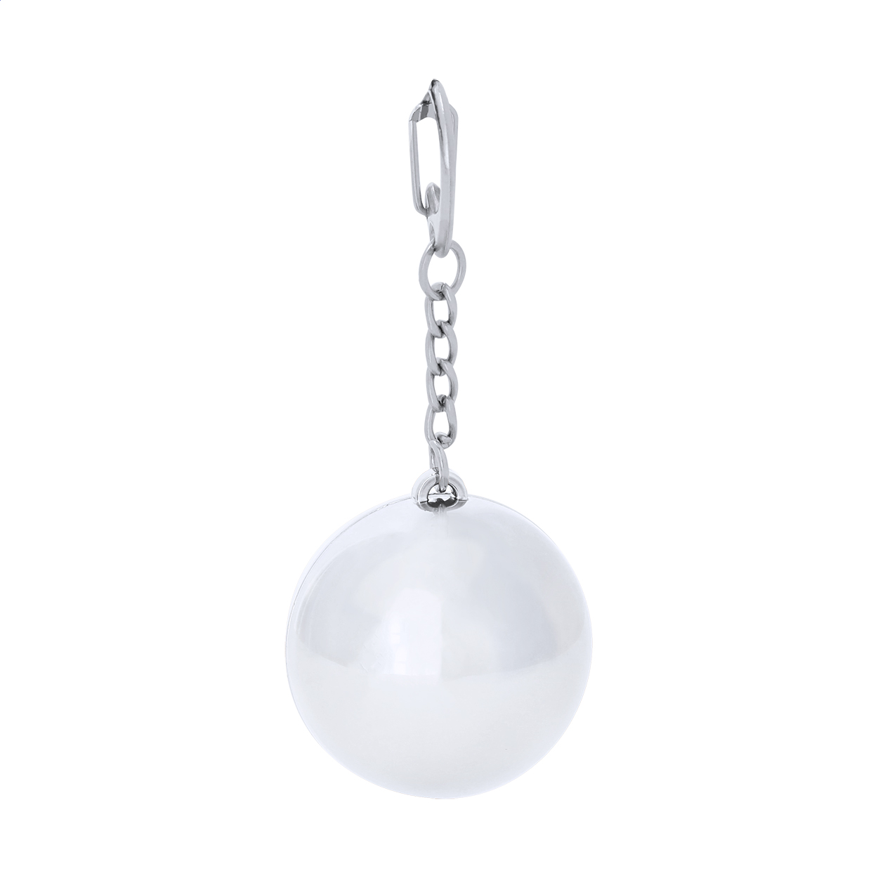 Chaloris ronde lippenbalsem vanille SPF15 met sleutelhanger en logo