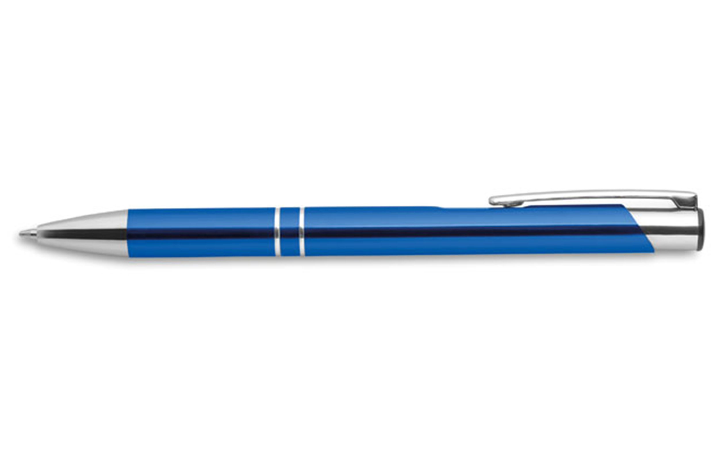 Duwknop pen in aluminium - Haaltert