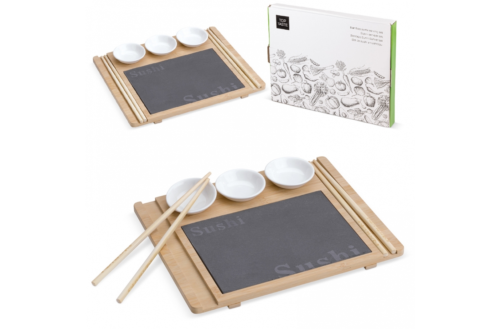 Twee-Persoons Sushi Serveerset - Merelbeke
