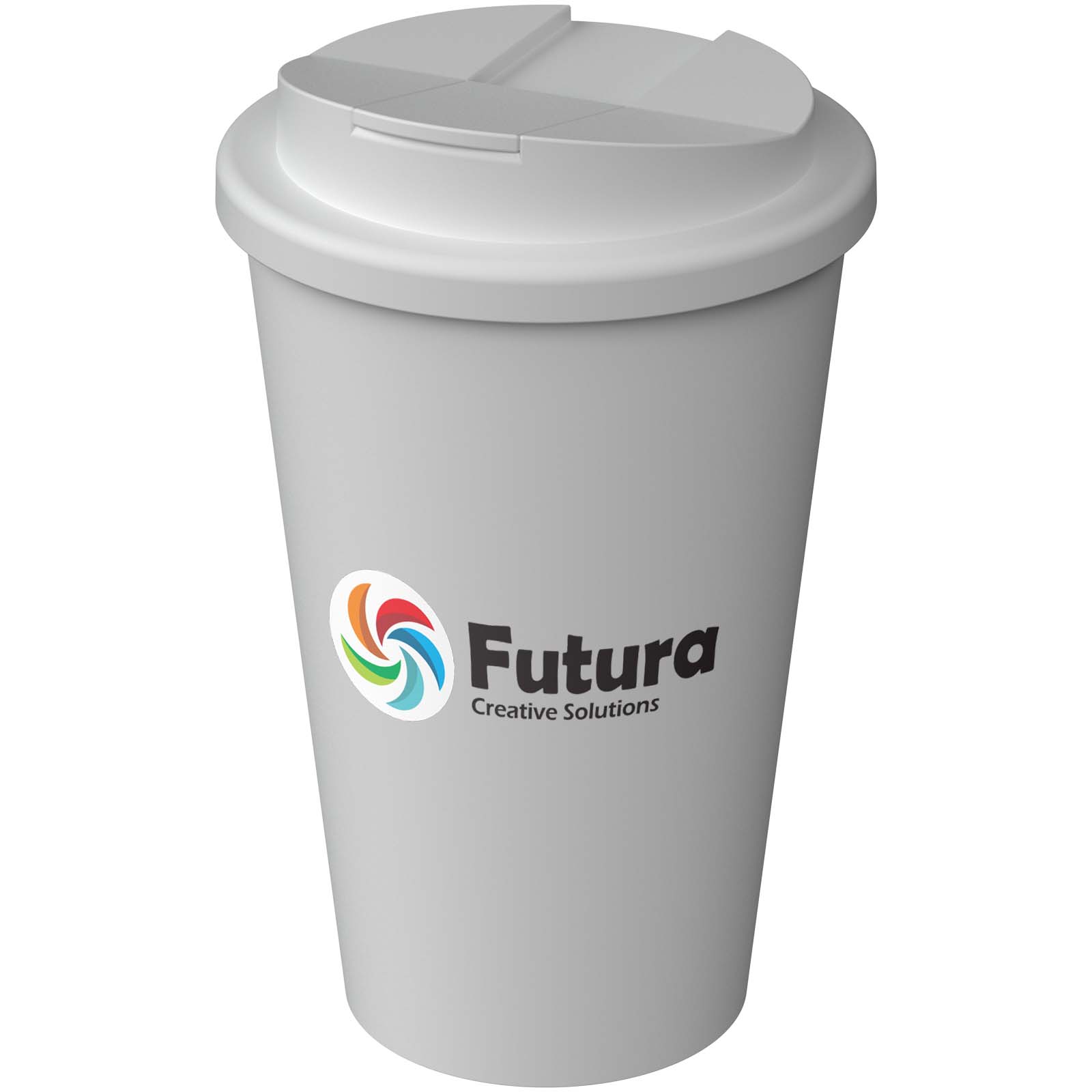 Americano® Infiniti geïsoleerde beker 350 ml met lekvrij deksel en logo