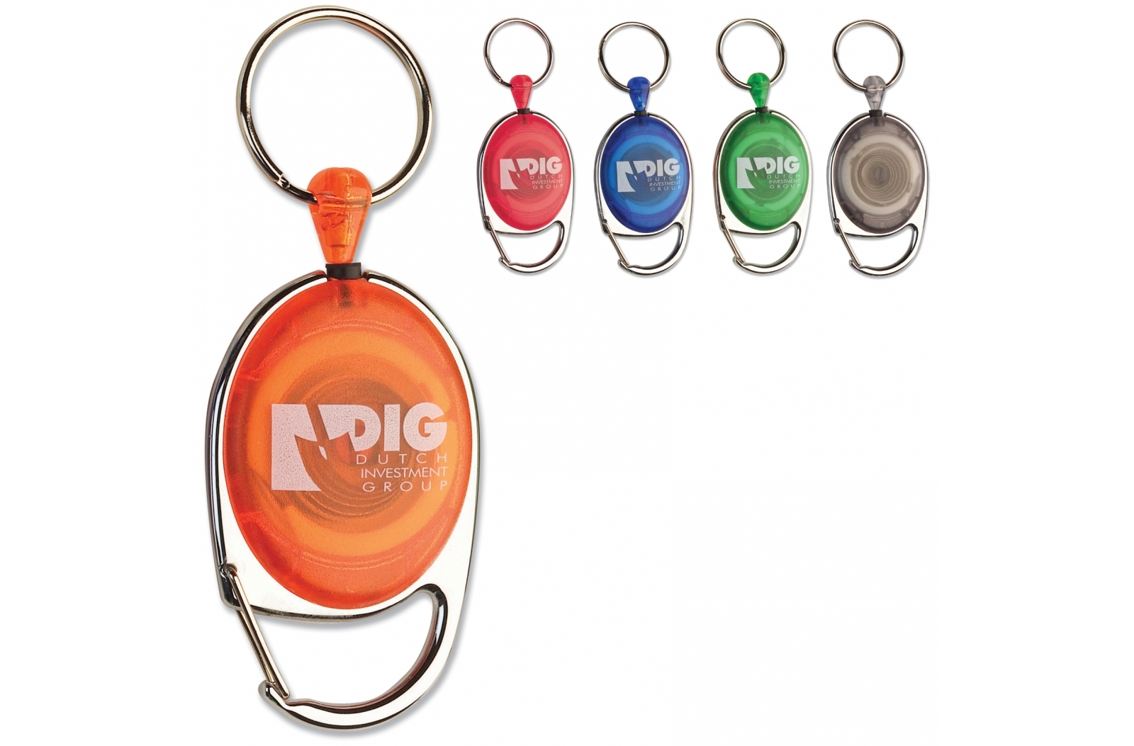 Uitrekbare Koord Kaartenhouder - Schelle