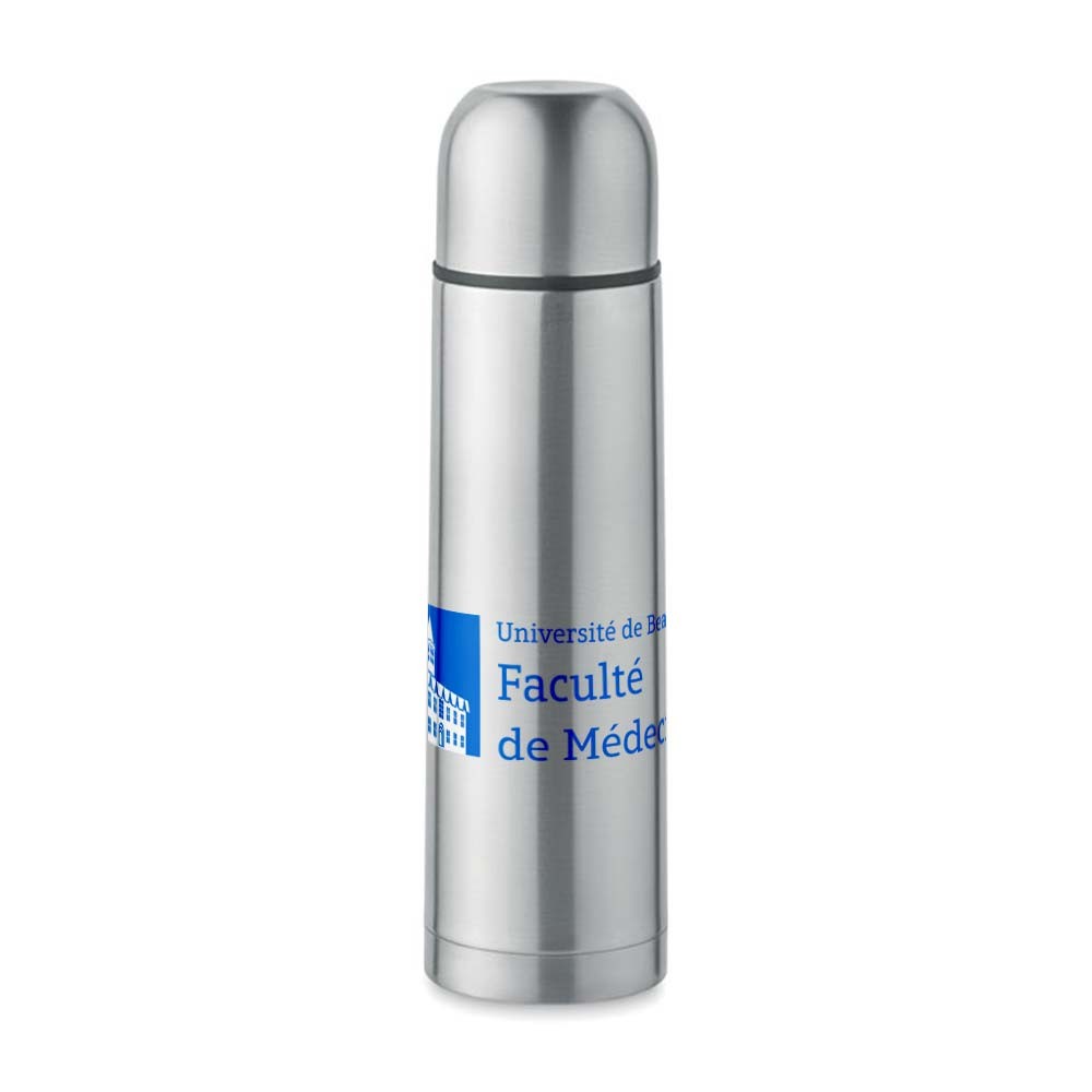 Dubbelwandige Gerecyclede Stalen Fles 500 ml - Lebbeke