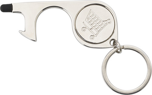 Metalen Deuropener met Rubberen Punt - Middelkerke