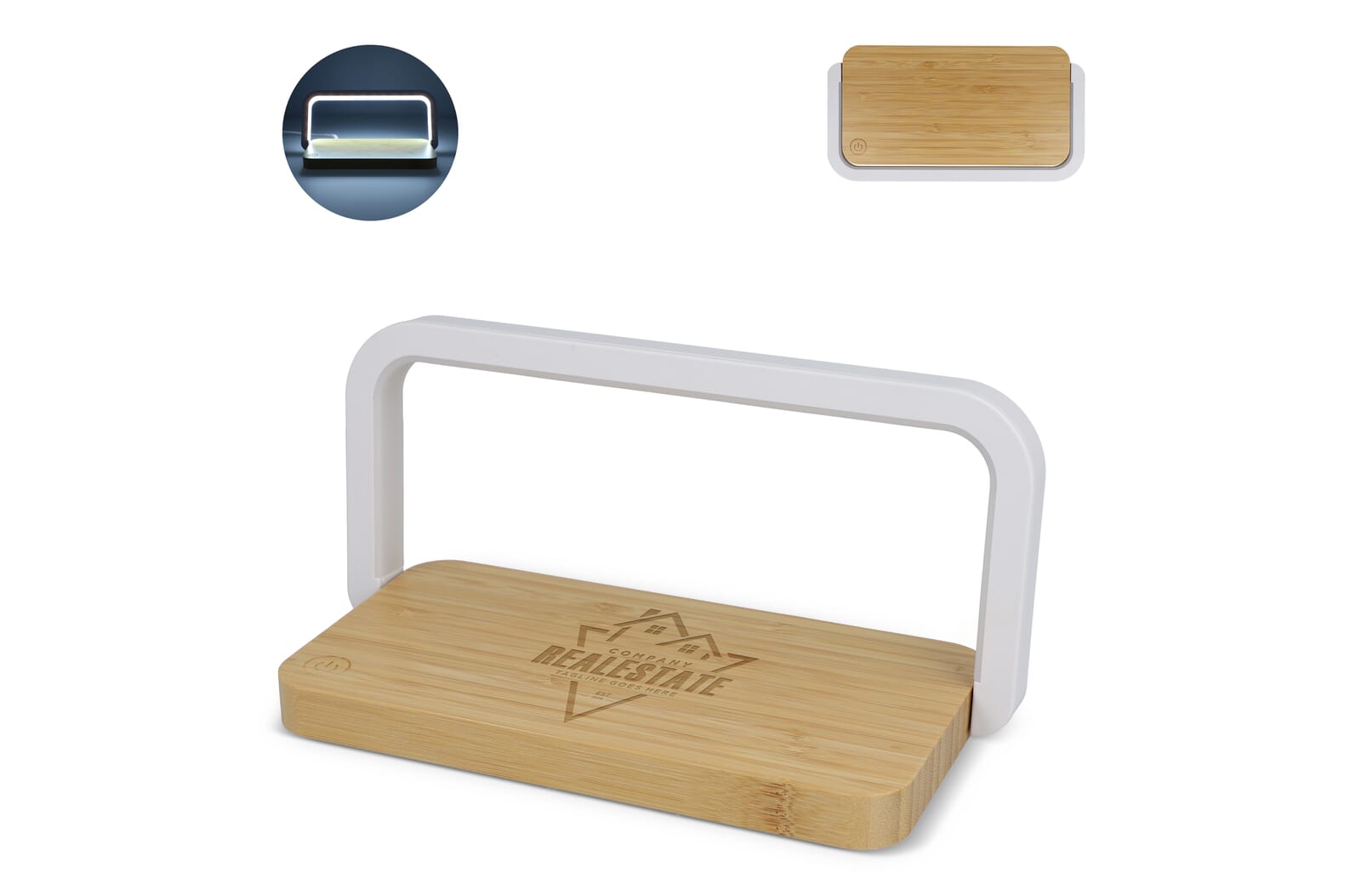 Bamboe Oplaadlamp - Pittem