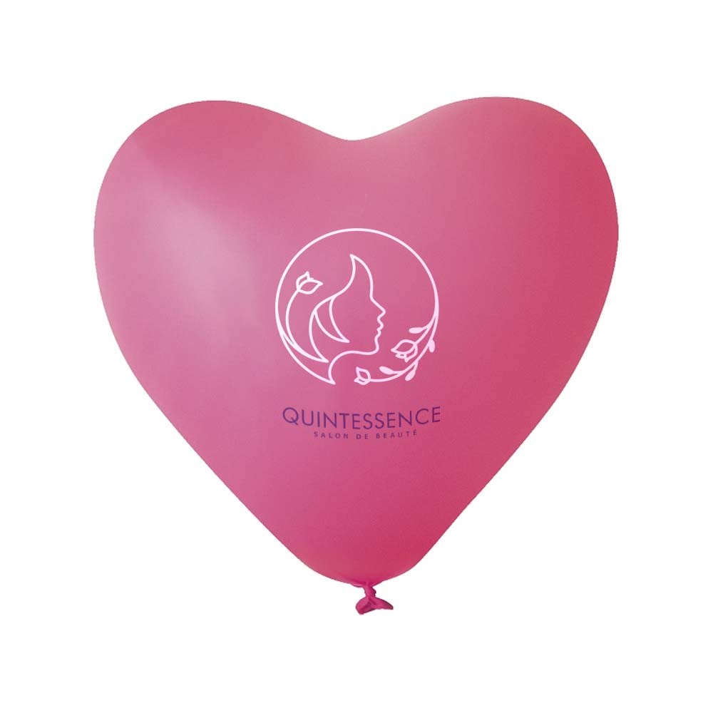 Hartvormige ballon - 85/95 CM Ø 33 CM / 11 INCH
