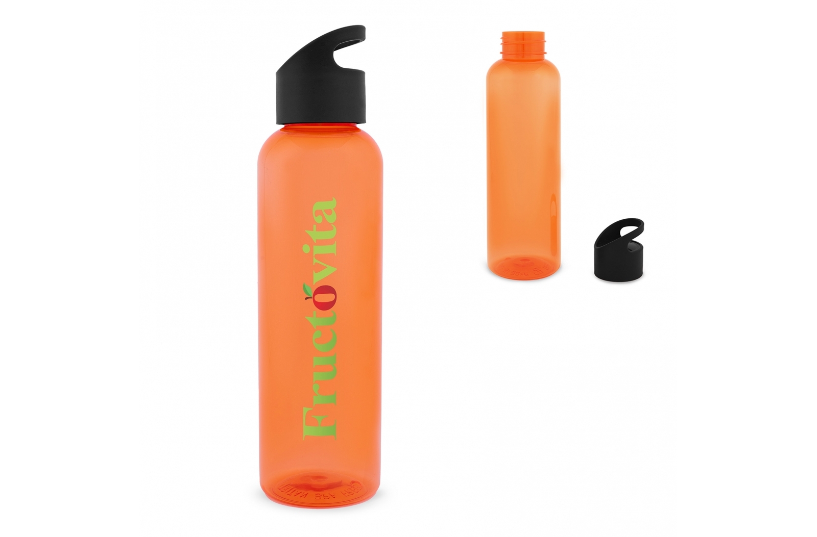 Combinatie drinkfles R-PET 600ml - Grobbendonk