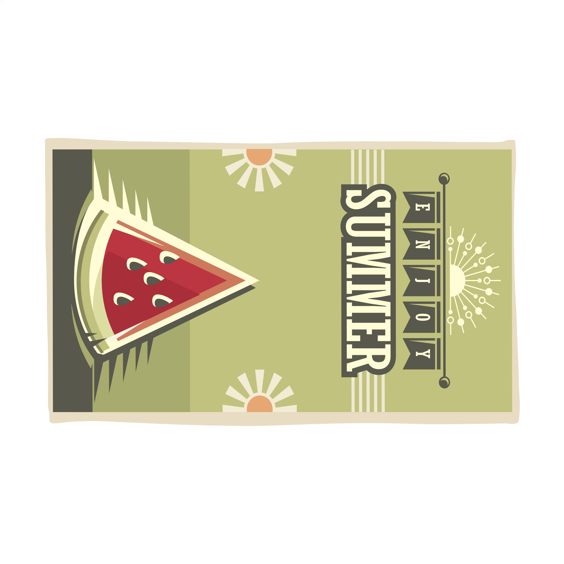 Gerecycleerde Strandhanddoek - Oostkamp