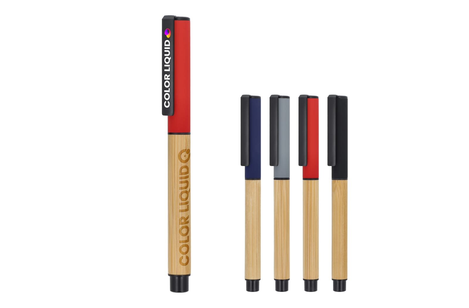 Bamboe rollerbal bedrukken met logo