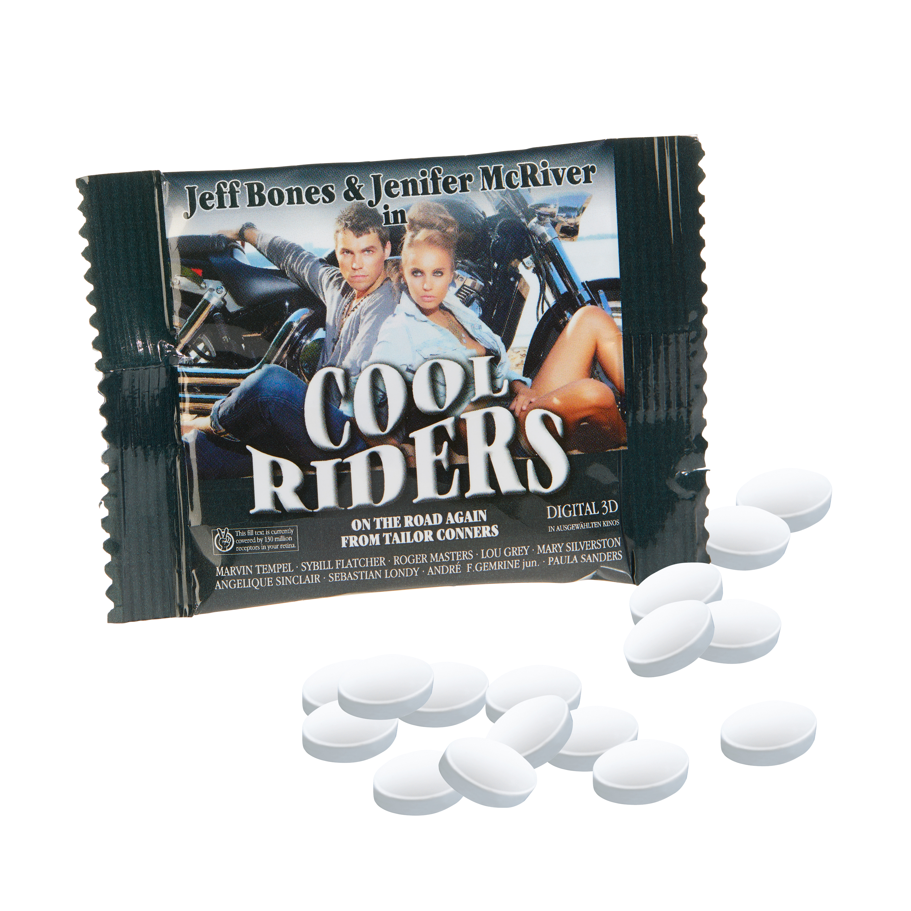 Icy Refreshment Pastilles - Zeveren bedrukken met logo