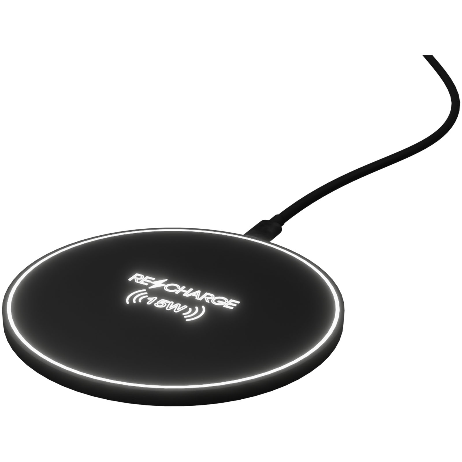 Draadloze Oplaadpad met Verlicht Logo 15W - Aartselaar