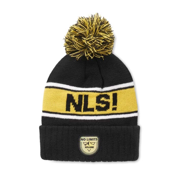 Aangepaste mutsen met pompon