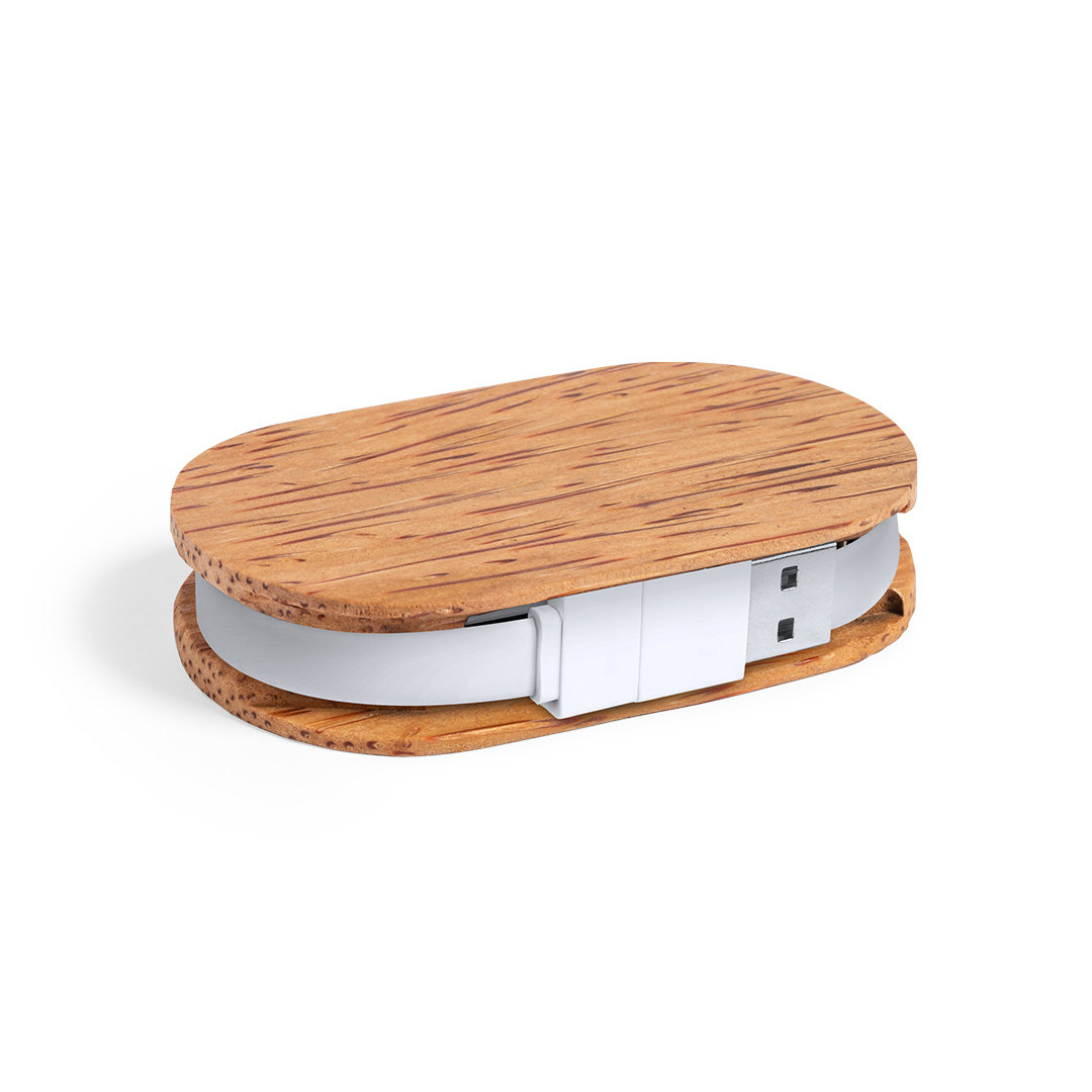 Natuurlijke Kokosnoot USB Hub - Diepenbeek