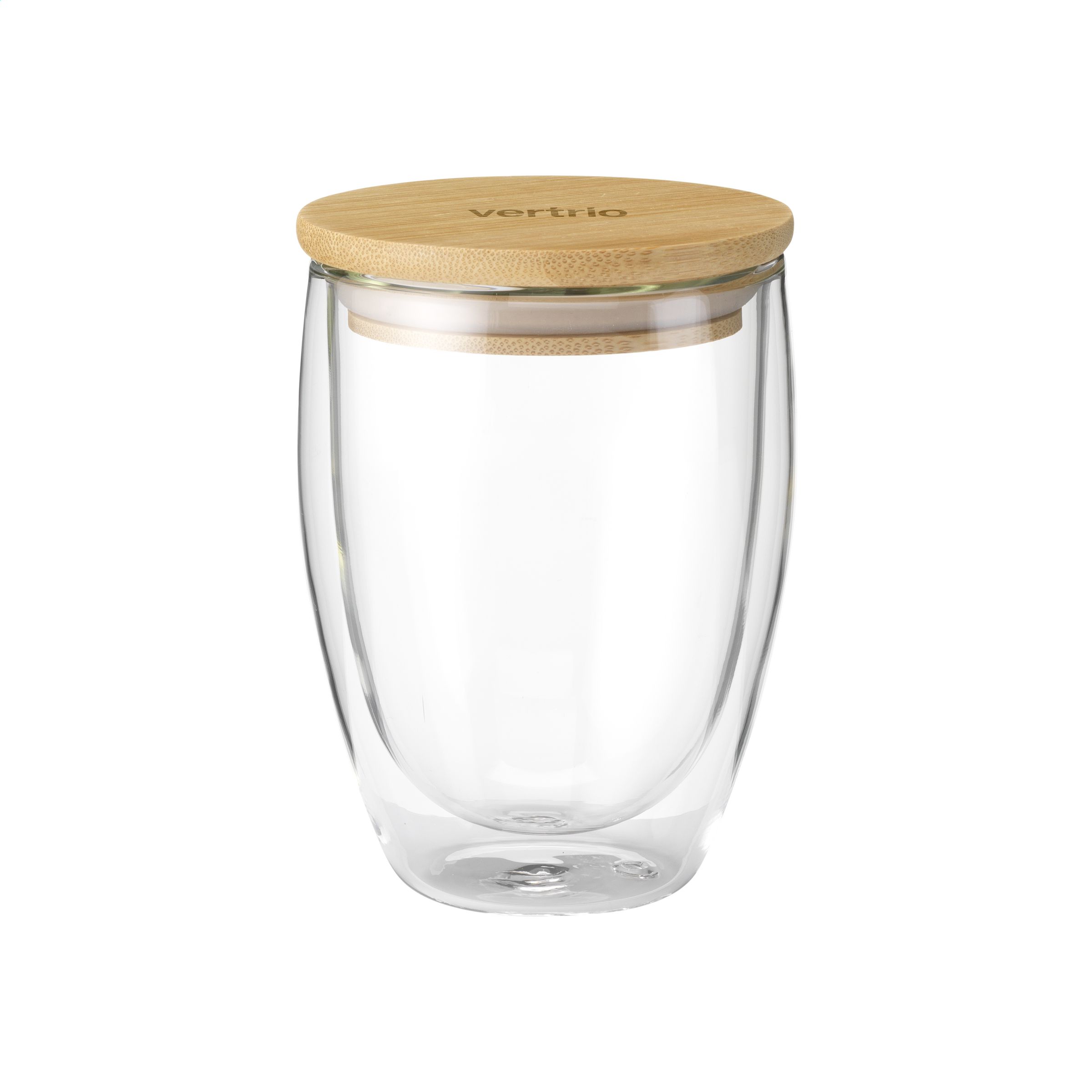 Dubbellaagse Glazen Beker 350 ml - Sint-Laureins