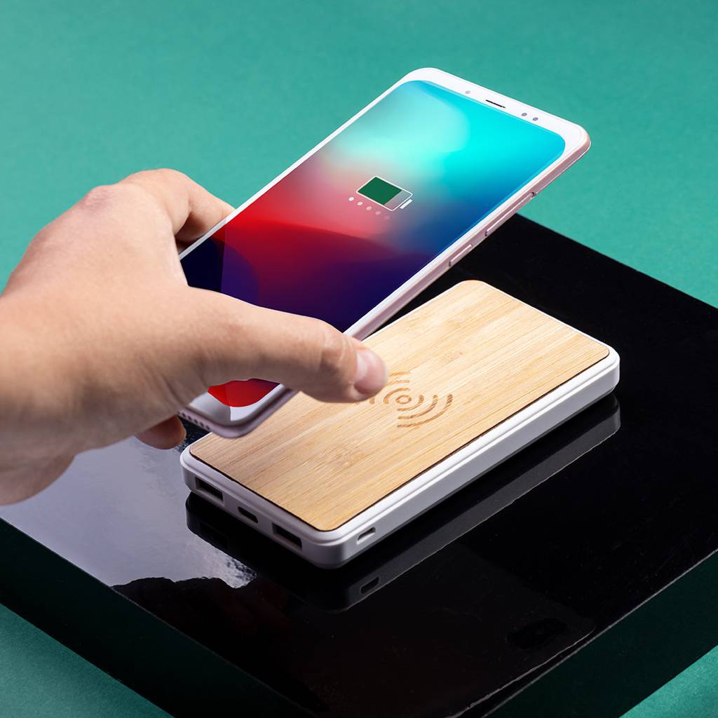 Bamboe Krachtbank 8000mAh - Open Deinze