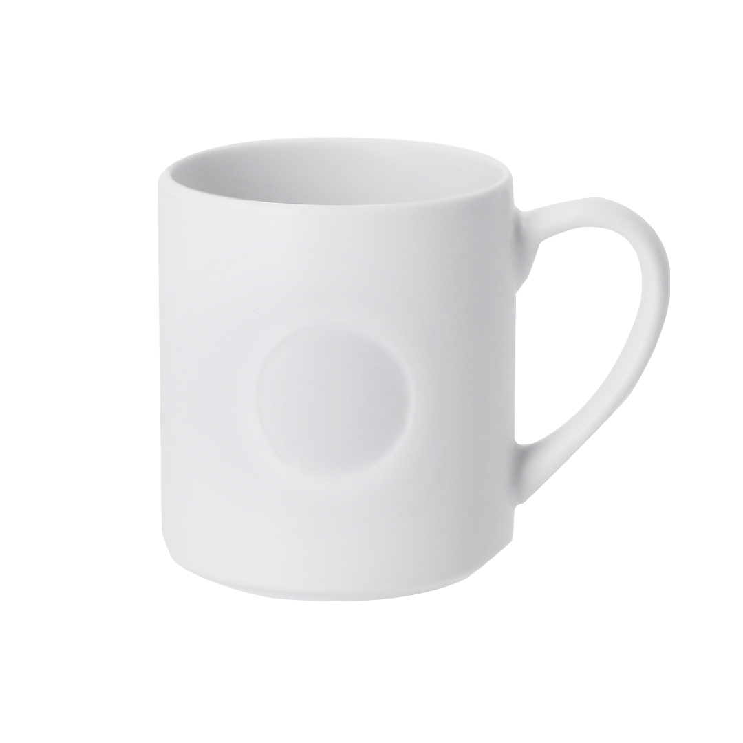 Matte Cirkel Beker - Wellen