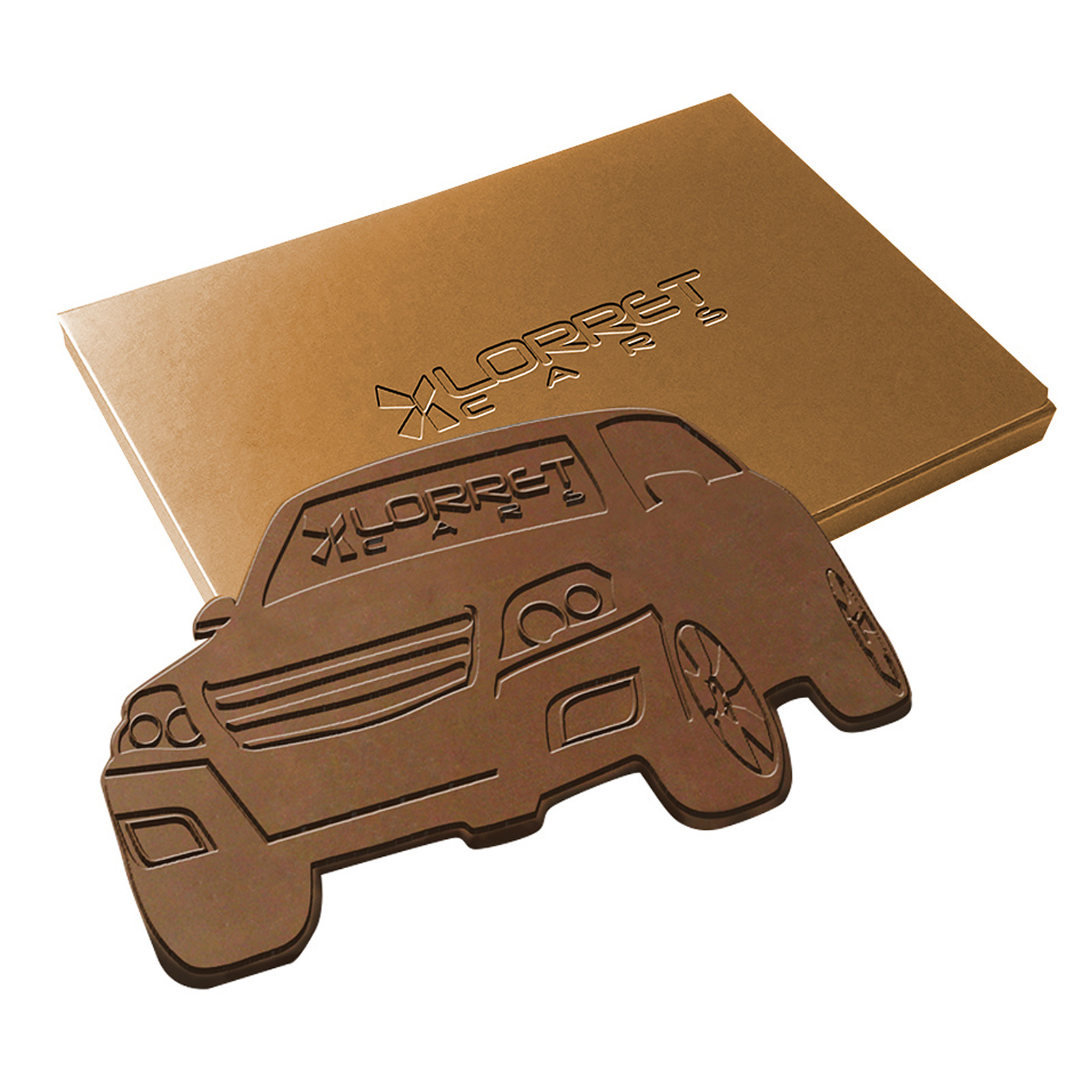 Embossed Custom Chocoladevorm - Harelbeke