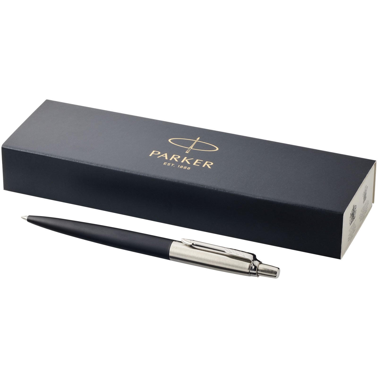 Parker Jotter Iconische Balpen - Zandhoven bedrukken als relatiegeschenk Parker Jotter Iconische Balpen - Zandhoven bedrukken met logo
