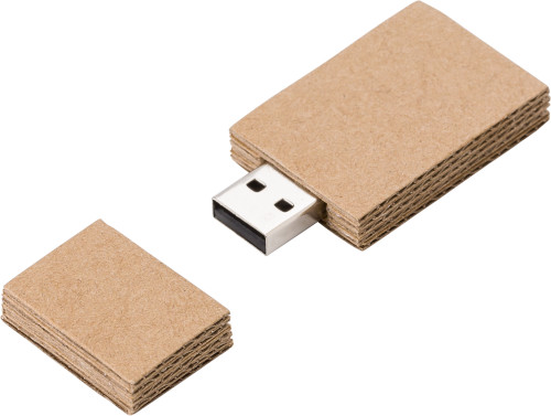 Kartonnen USB-stick 2.0 EcoDrive - Blankenberge