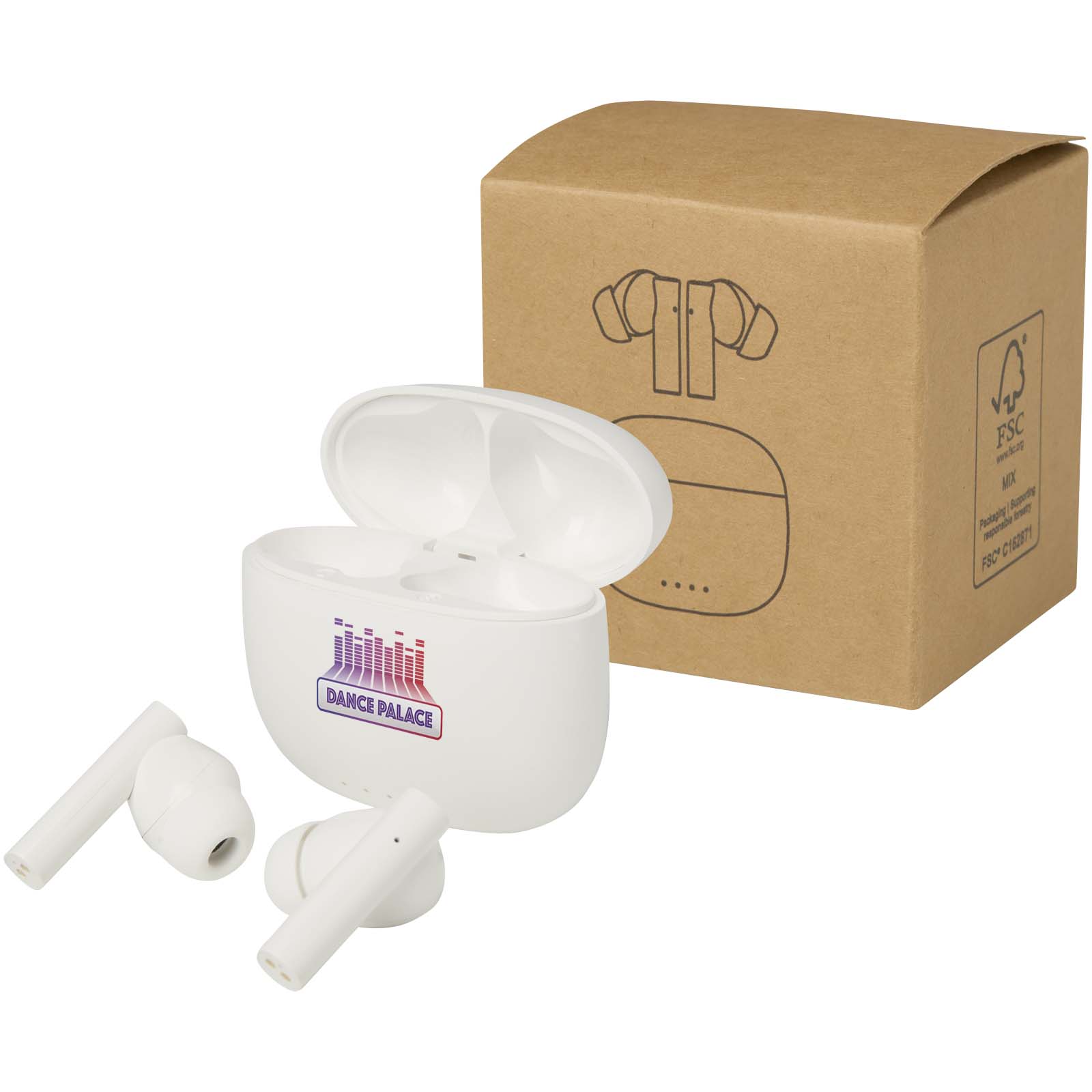 EcoBuds Gerecycled Draadloze Oordopjes - Hamme