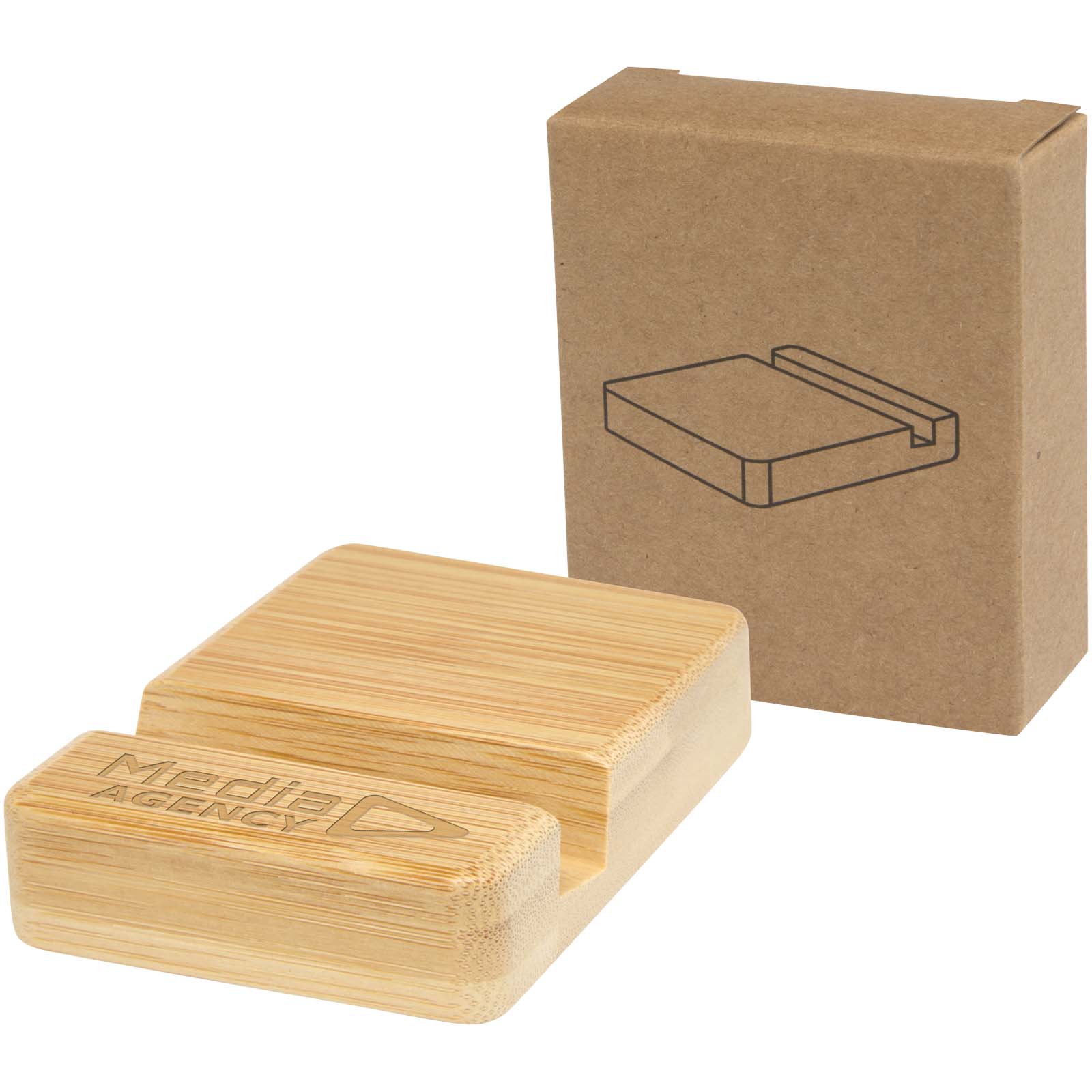 Bamboe Telefoonhouder Eco-Stand - Hulshout