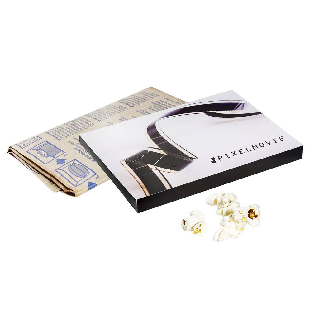 Zoete Magnetron Popcorn Box - Drogenbos