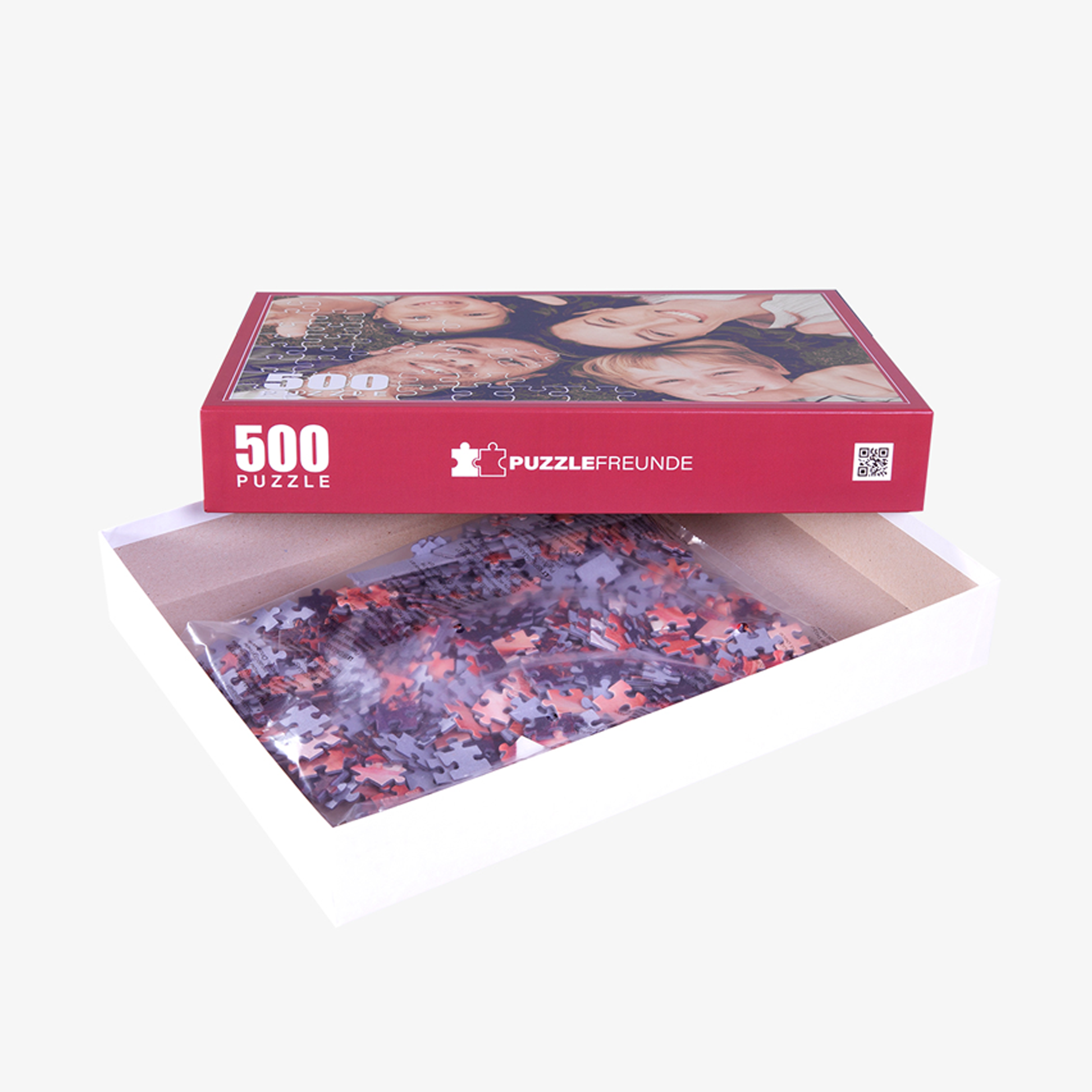 Fotopuzzel met doos, 500 stukjes, 4/0-kleur gedrukt - Lanaken