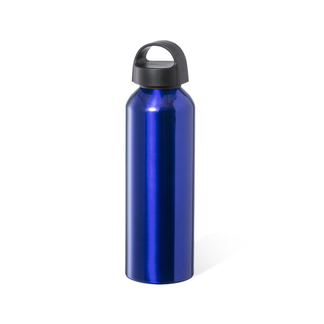 Glanzende Aluminium Drinkfles - Niel