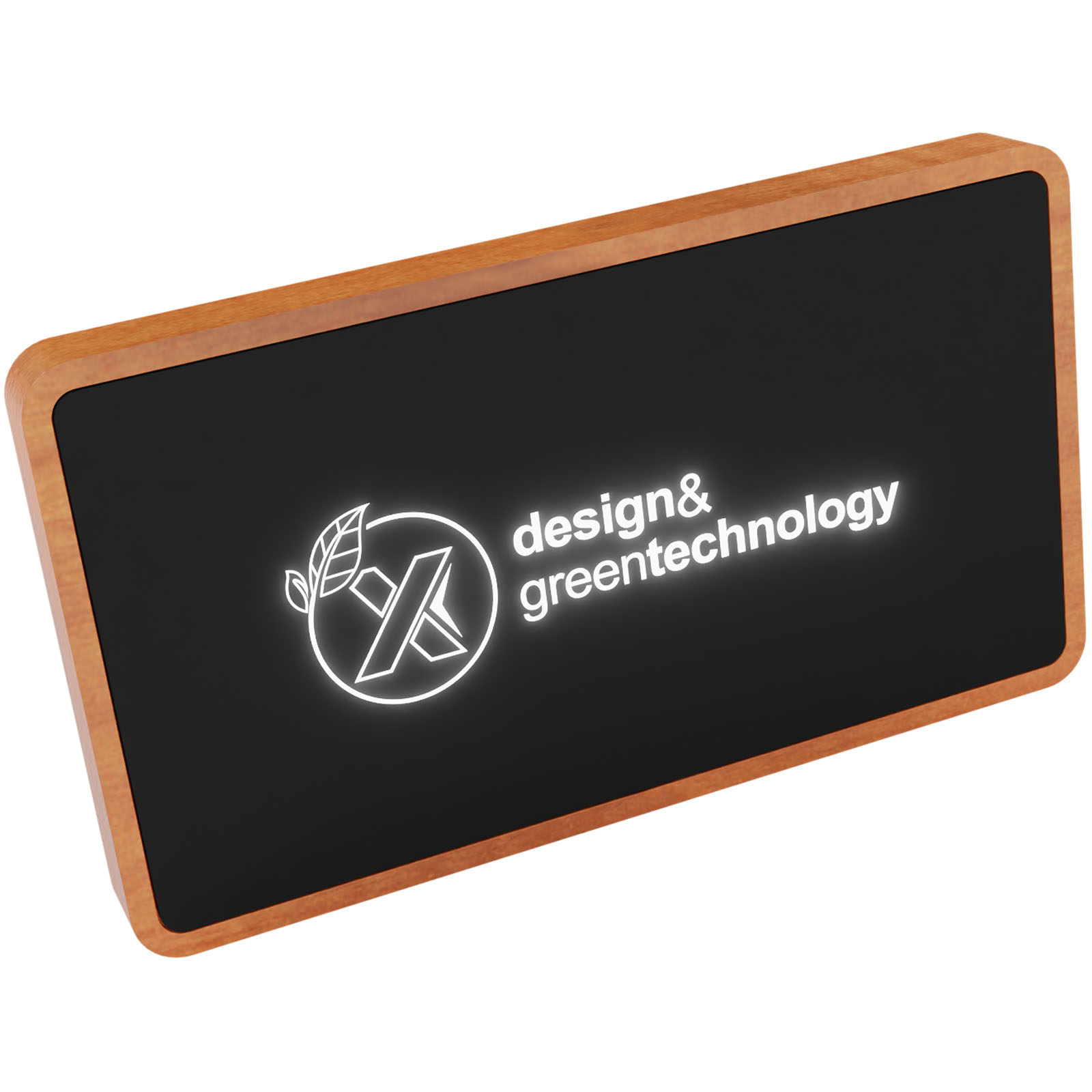Milieuvriendelijke Houten Draadloze Powerbank 5000mAh - Zutendaal