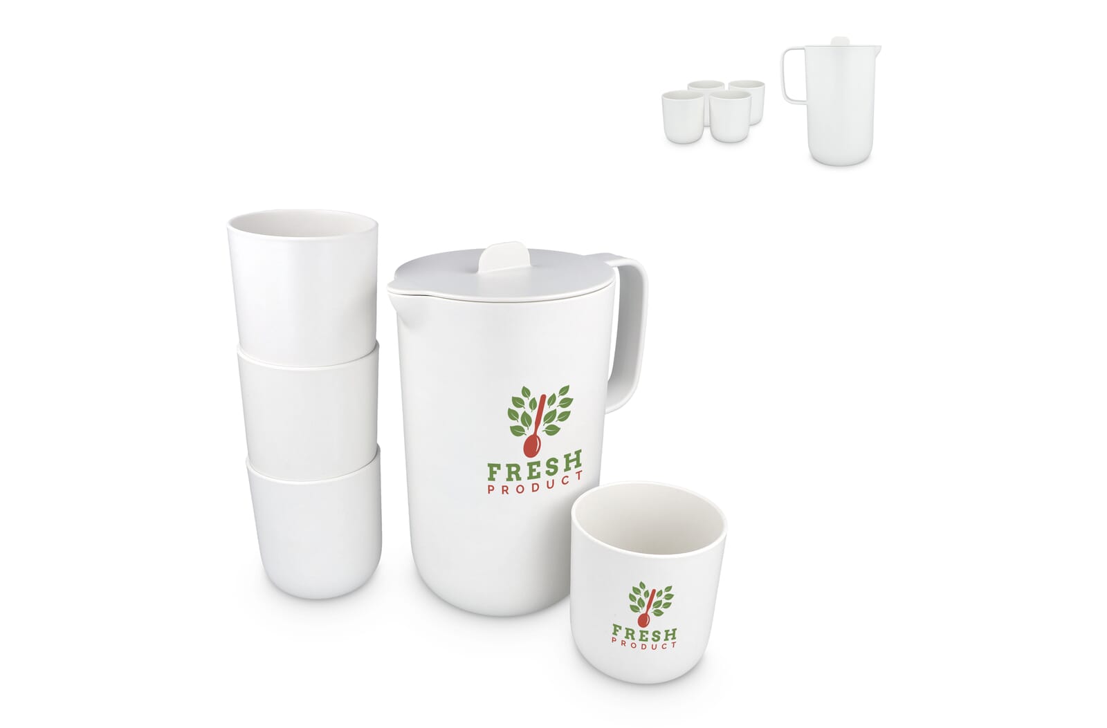 Duurzaam Drinkservies Set - Poesele