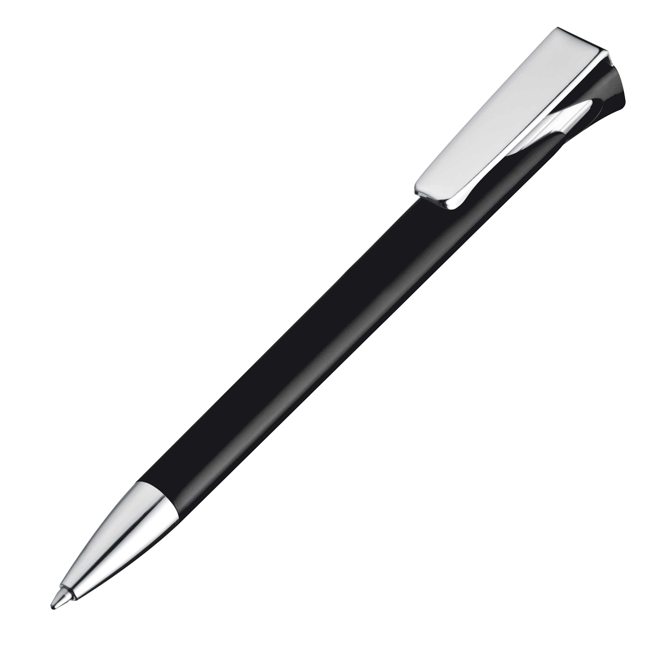 Balpen met Grote Chroom Clip - Beveren