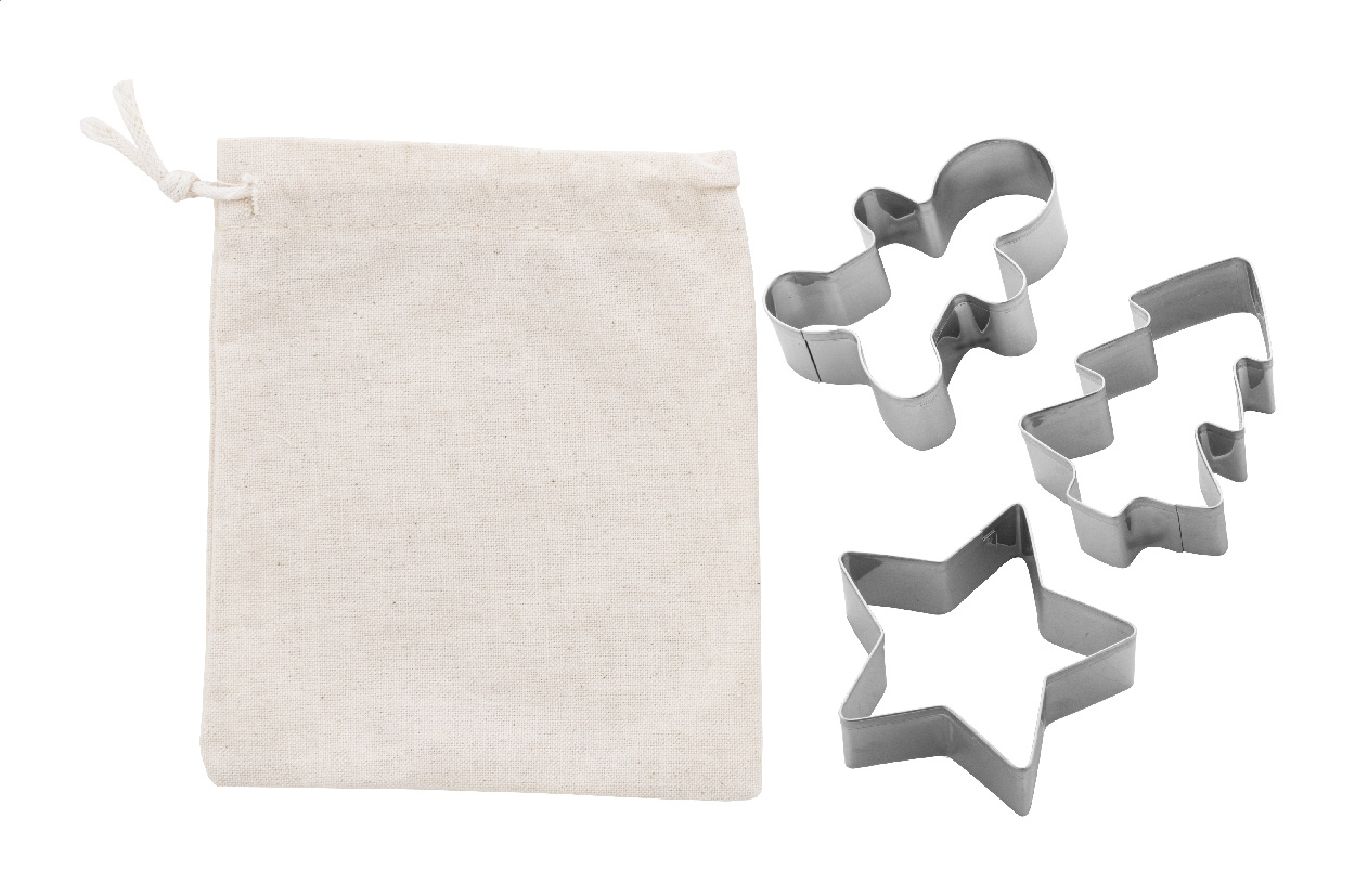 Pepparku kerstkoekjes uitsteker set bedrukken met logo