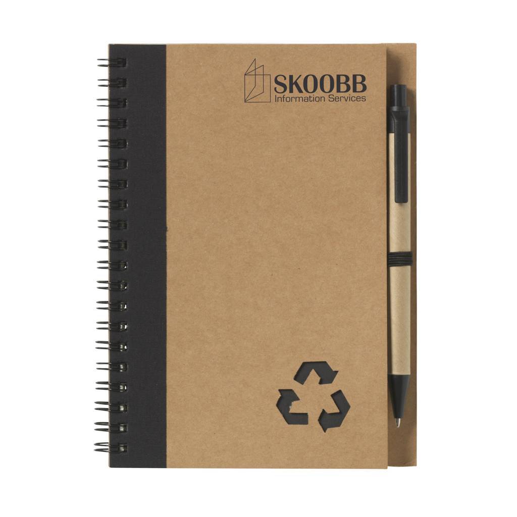 Gerecycled Papier Notitieboek - De Panne