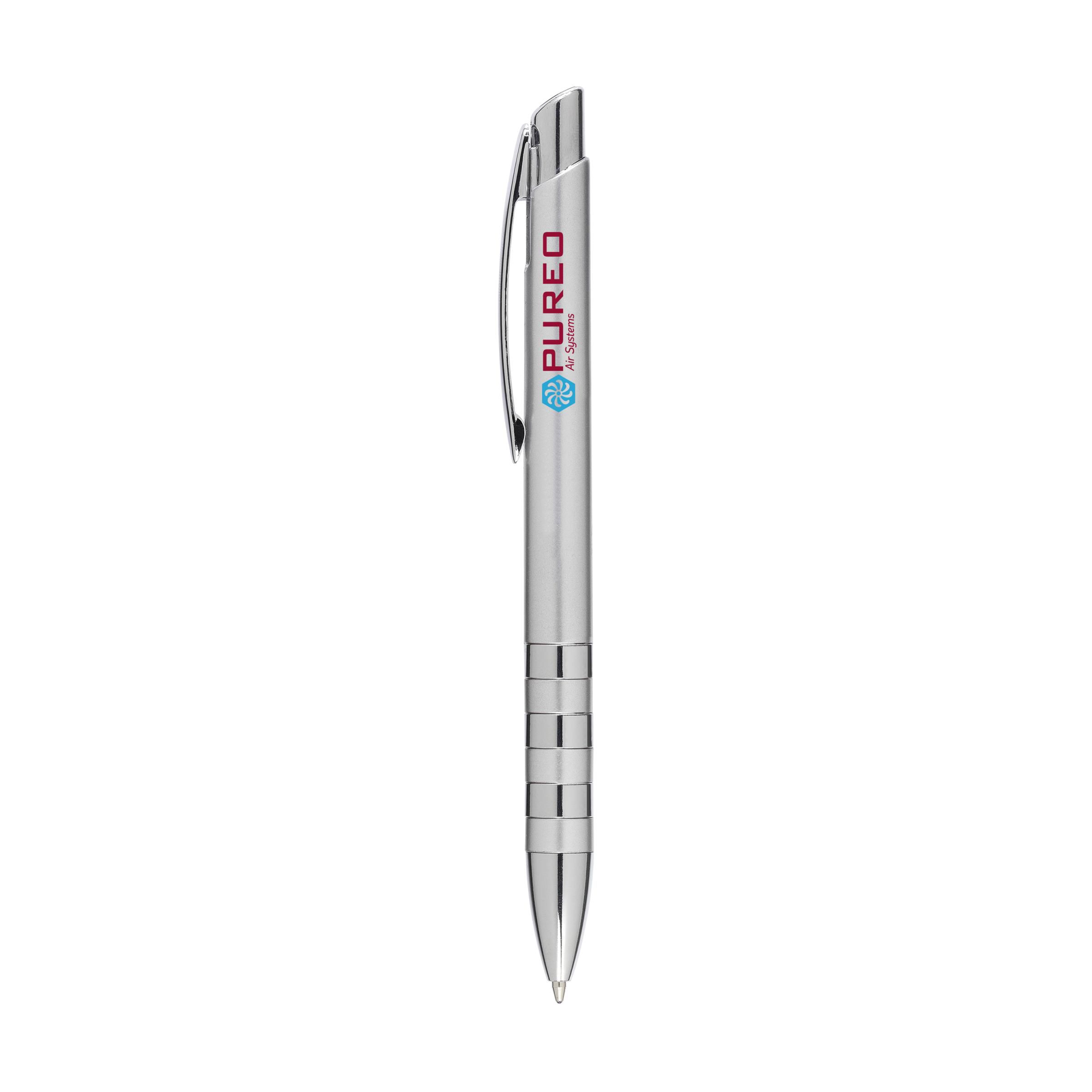 Metallic Balpen met Ringen - Sint-Denijs-Boekel