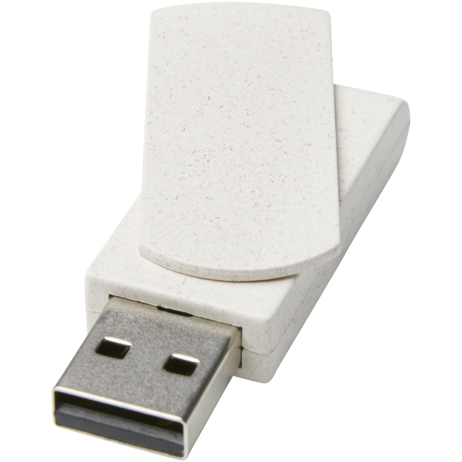 Draaibare 8GB USB-stick van tarwestro - Zedelgem