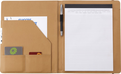 Kurken portfolio met accessoirevakken - Lommel