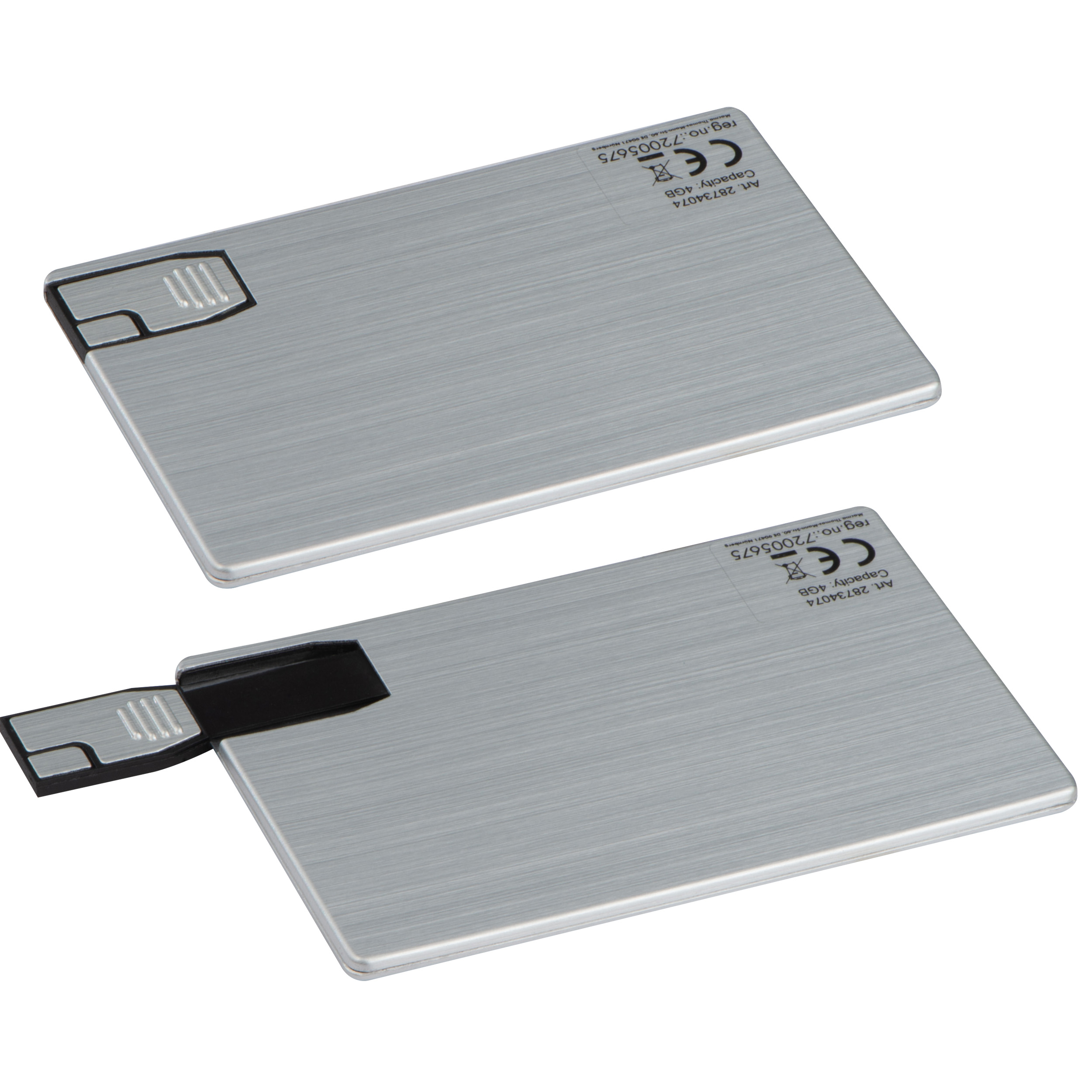 Metaal USB Kaart - Landen