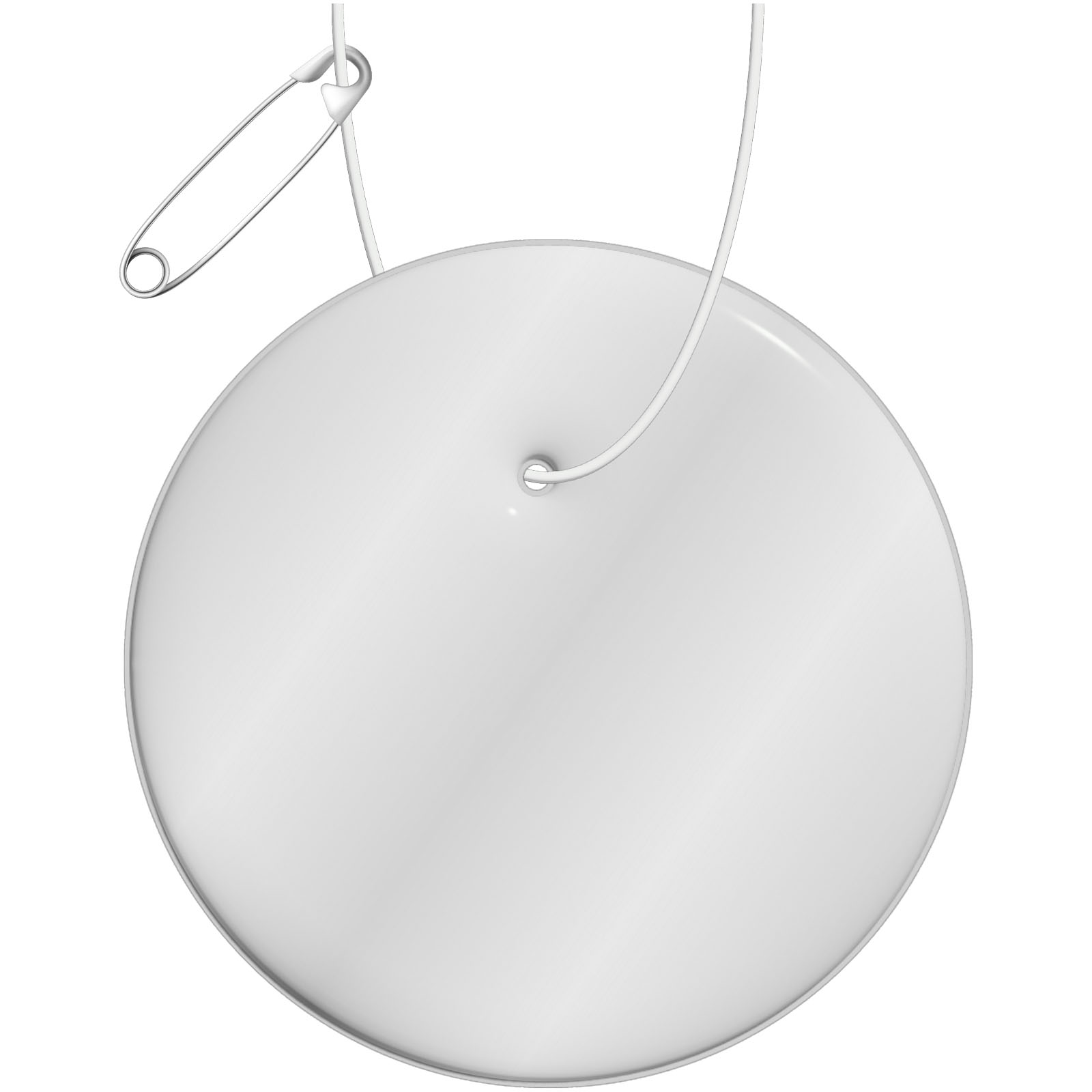 Reflectieve Ronde PVC Hanger - Bilzen bedrukken met logo