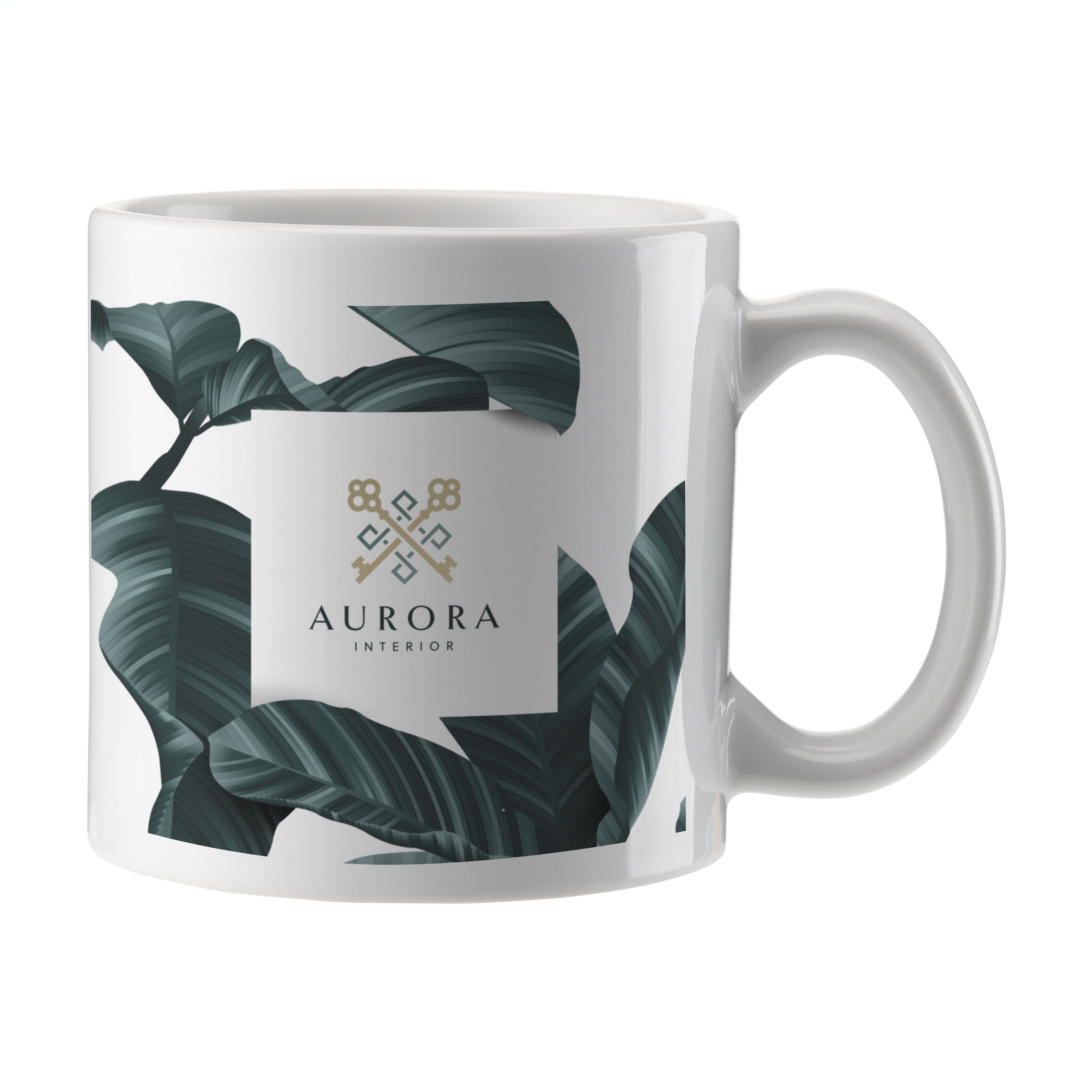 Kunstzinnige 300 ml mok - Heuvelland