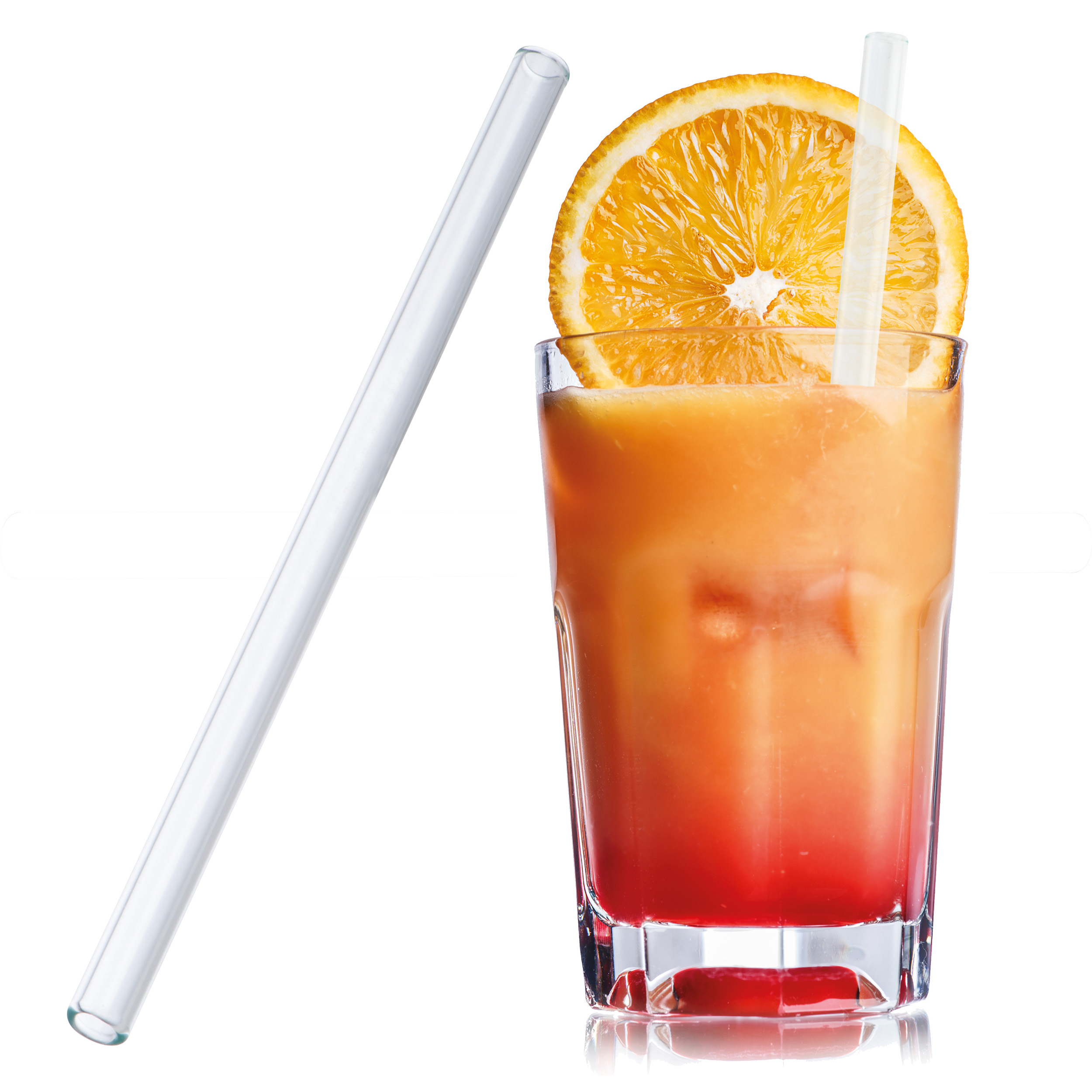 Glazen Drinkrietje Duurzaam 15cm - Puurs-Sint-Amands